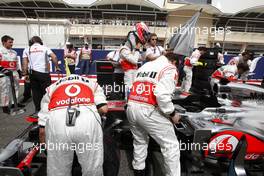 Jenson Button (GBR), McLaren Mercedes  22.04.2012. Formula 1 World Championship, Rd 4, Bahrain Grand Prix, Sakhir, Bahrain, Race Day