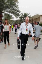 Ron Dennis (GBR) McLaren Executive Chairman. Motor Racing - Formula One World Championship - Bahrain Grand Prix - Race Day - Sakhir, Bahrain