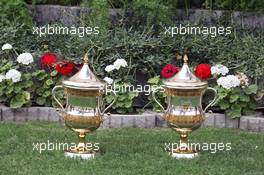 Trophies. Motor Racing - Formula One World Championship - Bahrain Grand Prix - Race Day - Sakhir, Bahrain