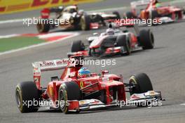 Fernando Alonso (ESP), Scuderia Ferrari  22.04.2012. Formula 1 World Championship, Rd 4, Bahrain Grand Prix, Sakhir, Bahrain, Race Day