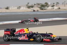 Mark Webber (AUS), Red Bull Racing  22.04.2012. Formula 1 World Championship, Rd 4, Bahrain Grand Prix, Sakhir, Bahrain, Race Day