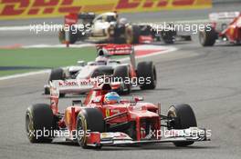 Fernando Alonso (ESP) Ferrari F2012. Motor Racing - Formula One World Championship - Bahrain Grand Prix - Race Day - Sakhir, Bahrain