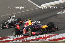 Mark Webber (AUS), Red Bull Racing  22.04.2012. Formula 1 World Championship, Rd 4, Bahrain Grand Prix, Sakhir, Bahrain, Race Day