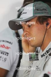 Nico Rosberg (GER) Mercedes AMG F1. 21.04.2012. Formula 1 World Championship, Rd 4, Bahrain Grand Prix, Sakhir, Bahrain, Qualifying Day