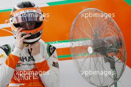 Nico Hulkenberg (GER) Sahara Force India F1. 21.04.2012. Formula 1 World Championship, Rd 4, Bahrain Grand Prix, Sakhir, Bahrain, Qualifying Day