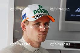 Nico Hulkenberg (GER) Sahara Force India F1. 21.04.2012. Formula 1 World Championship, Rd 4, Bahrain Grand Prix, Sakhir, Bahrain, Qualifying Day