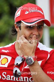 Felipe Massa (BRA) Ferrari. 21.04.2012. Formula 1 World Championship, Rd 4, Bahrain Grand Prix, Sakhir, Bahrain, Qualifying Day