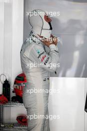 Michael Schumacher (GER) Mercedes AMG F1. 21.04.2012. Formula 1 World Championship, Rd 4, Bahrain Grand Prix, Sakhir, Bahrain, Qualifying Day