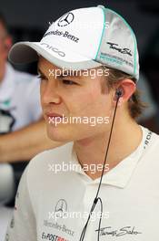 Nico Rosberg (GER) Mercedes AMG F1. 21.04.2012. Formula 1 World Championship, Rd 4, Bahrain Grand Prix, Sakhir, Bahrain, Qualifying Day