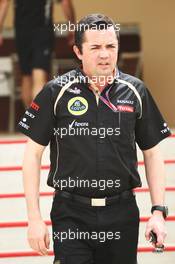 Eric Boullier (FRA) Lotus F1 Team Principal. 21.04.2012. Formula 1 World Championship, Rd 4, Bahrain Grand Prix, Sakhir, Bahrain, Qualifying Day