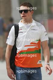 Paul di Resta (GBR) Sahara Force India F1. 21.04.2012. Formula 1 World Championship, Rd 4, Bahrain Grand Prix, Sakhir, Bahrain, Qualifying Day