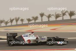 Kamui Kobayashi (JPN) Sauber C31. 21.04.2012. Formula 1 World Championship, Rd 4, Bahrain Grand Prix, Sakhir, Bahrain, Qualifying Day