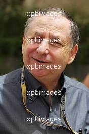 Jean Todt (FRA) FIA President. 21.04.2012. Formula 1 World Championship, Rd 4, Bahrain Grand Prix, Sakhir, Bahrain, Qualifying Day