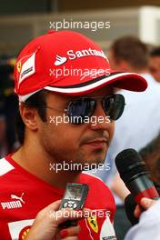 Felipe Massa (BRA) Ferrari. 19.04.2012. Formula 1 World Championship, Rd 4, Bahrain Grand Prix, Sakhir, Bahrain, Preparation Day