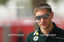 Vitaly Petrov (RUS) Caterham. 19.04.2012. Formula 1 World Championship, Rd 4, Bahrain Grand Prix, Sakhir, Bahrain, Preparation Day