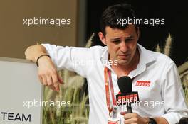 Will Buxton (GBR) Speed TV Presenter. 19.04.2012. Formula 1 World Championship, Rd 4, Bahrain Grand Prix, Sakhir, Bahrain, Preparation Day