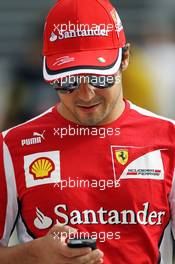 Felipe Massa (BRA) Ferrari. 19.04.2012. Formula 1 World Championship, Rd 4, Bahrain Grand Prix, Sakhir, Bahrain, Preparation Day