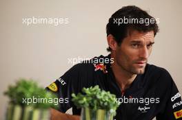 Mark Webber (AUS) Red Bull Racing. 19.04.2012. Formula 1 World Championship, Rd 4, Bahrain Grand Prix, Sakhir, Bahrain, Preparation Day