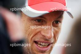 Jenson Button (GBR) McLaren. 19.04.2012. Formula 1 World Championship, Rd 4, Bahrain Grand Prix, Sakhir, Bahrain, Preparation Day