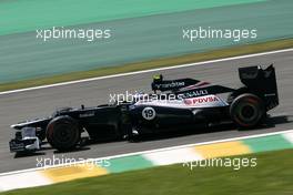 Valtteri Bottas (FIN), Williams F1 Team  23.11.2012. Formula 1 World Championship, Rd 20, Brazilian Grand Prix, Sao Paulo, BRA, Practice Day