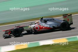 Lewis Hamilton (GBR), McLaren Mercedes  23.11.2012. Formula 1 World Championship, Rd 20, Brazilian Grand Prix, Sao Paulo, BRA, Practice Day