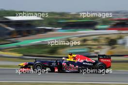 Sebastian Vettel (GER) Red Bull Racing RB8. 23.11.2012. Formula 1 World Championship, Rd 20, Brazilian Grand Prix, Sao Paulo, Brazil, Practice Day.