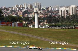 Paul di Resta (GBR) Sahara Force India VJM05. 23.11.2012. Formula 1 World Championship, Rd 20, Brazilian Grand Prix, Sao Paulo, Brazil, Practice Day.