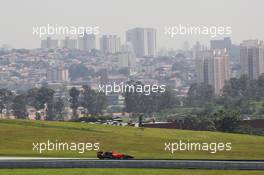 Charles Pic (FRA) Marussia F1 Team MR01. 23.11.2012. Formula 1 World Championship, Rd 20, Brazilian Grand Prix, Sao Paulo, Brazil, Practice Day.