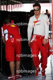 Fernando Alonso (ESP) Ferrari. 23.11.2012. Formula 1 World Championship, Rd 20, Brazilian Grand Prix, Sao Paulo, Brazil, Practice Day.