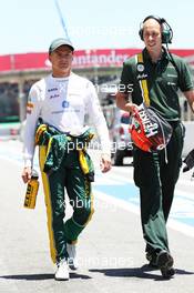 Heikki Kovalainen (FIN) Caterham. 23.11.2012. Formula 1 World Championship, Rd 20, Brazilian Grand Prix, Sao Paulo, Brazil, Practice Day.