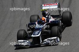 Bruno Senna (BRA) Williams FW34. 23.11.2012. Formula 1 World Championship, Rd 20, Brazilian Grand Prix, Sao Paulo, Brazil, Practice Day.