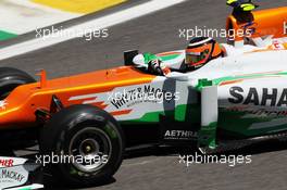 Nico Hulkenberg (GER) Sahara Force India F1 VJM05. 23.11.2012. Formula 1 World Championship, Rd 20, Brazilian Grand Prix, Sao Paulo, Brazil, Practice Day.