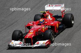 Felipe Massa (BRA) Ferrari F2012. 23.11.2012. Formula 1 World Championship, Rd 20, Brazilian Grand Prix, Sao Paulo, Brazil, Practice Day.