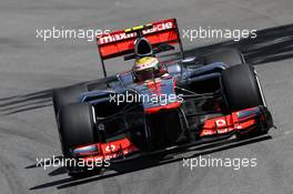 Lewis Hamilton (GBR) McLaren MP4/27. 23.11.2012. Formula 1 World Championship, Rd 20, Brazilian Grand Prix, Sao Paulo, Brazil, Practice Day.