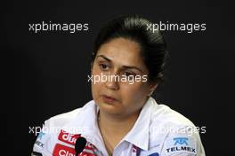 Monisha Kaltenborn (AUT), Managing director, Sauber F1 Team   23.11.2012. Formula 1 World Championship, Rd 20, Brazilian Grand Prix, Sao Paulo, BRA, Practice Day