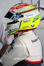 Sergio Perez (MEX) Sauber. 23.11.2012. Formula 1 World Championship, Rd 20, Brazilian Grand Prix, Sao Paulo, Brazil, Practice Day.