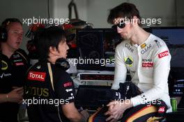 Romain Grosjean (FRA), Lotus F1 Team  23.11.2012. Formula 1 World Championship, Rd 20, Brazilian Grand Prix, Sao Paulo, BRA, Practice Day