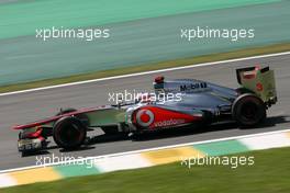 Jenson Button (GBR), McLaren Mercedes  23.11.2012. Formula 1 World Championship, Rd 20, Brazilian Grand Prix, Sao Paulo, BRA, Practice Day