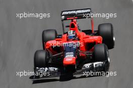 Timo Glock (GER) Marussia F1 Team MR01. 23.11.2012. Formula 1 World Championship, Rd 20, Brazilian Grand Prix, Sao Paulo, Brazil, Practice Day.