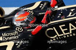 Romain Grosjean (FRA) Lotus F1 E20. 23.11.2012. Formula 1 World Championship, Rd 20, Brazilian Grand Prix, Sao Paulo, Brazil, Practice Day.