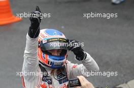 1st place Jenson Button (GBR), McLaren Mercedes  25.11.2012. Formula 1 World Championship, Rd 20, Brazilian Grand Prix, Sao Paulo, BRA, Race Day