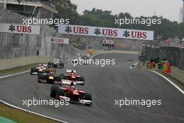 Fernando Alonso (ESP), Scuderia Ferrari  25.11.2012. Formula 1 World Championship, Rd 20, Brazilian Grand Prix, Sao Paulo, BRA, Race Day