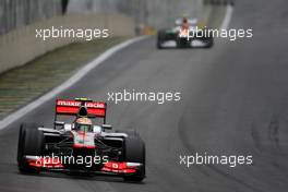 Lewis Hamilton (GBR), McLaren Mercedes 25.11.2012. Formula 1 World Championship, Rd 20, Brazilian Grand Prix, Sao Paulo, BRA, Race Day