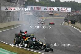Vitaly Petrov (RUS), Caterham F1 Team  25.11.2012. Formula 1 World Championship, Rd 20, Brazilian Grand Prix, Sao Paulo, BRA, Race Day