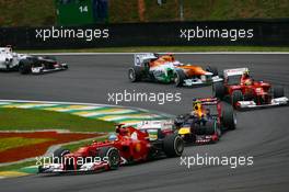 Fernando Alonso (ESP) Ferrari F2012. 25.11.2012. Formula 1 World Championship, Rd 20, Brazilian Grand Prix, Sao Paulo, Brazil, Race Day.