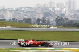 Fernando Alonso (ESP) Ferrari F2012. 24.11.2012. Formula 1 World Championship, Rd 20, Brazilian Grand Prix, Sao Paulo, Brazil, Qualifying Day.