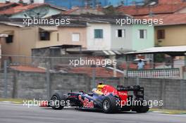 Sebastian Vettel (GER) Red Bull Racing RB8. 24.11.2012. Formula 1 World Championship, Rd 20, Brazilian Grand Prix, Sao Paulo, Brazil, Qualifying Day.