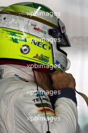 Sergio Perez (MEX) Sauber. 24.11.2012. Formula 1 World Championship, Rd 20, Brazilian Grand Prix, Sao Paulo, Brazil, Qualifying Day.