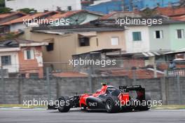 Charles Pic (FRA) Marussia F1 Team MR01. 24.11.2012. Formula 1 World Championship, Rd 20, Brazilian Grand Prix, Sao Paulo, Brazil, Qualifying Day.