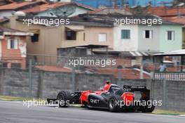 Timo Glock (GER) Marussia F1 Team MR01. 24.11.2012. Formula 1 World Championship, Rd 20, Brazilian Grand Prix, Sao Paulo, Brazil, Qualifying Day.